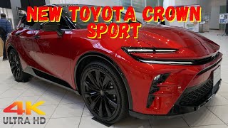 トヨタ新型クラウンスポーツZ 2024年ブラック × レッド NEW 2024 TOYOTA CROWN Sport Z Black Red - New Toyota Crown Sport 2024