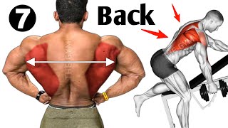 7 Huge back exercises ( fastest )