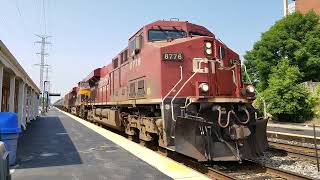 CP/KCSM gevos lead CPKC 540 via A5 through Morton Grove