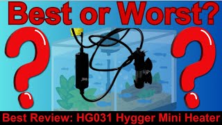 2025 Unboxing \u0026 Review: Hygger HG031 Mini Heater for Fish Keepers, Nano (Betta) Tanks Best or Worst?