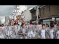 2015大阪市平野郷だんじり祭り試験曳き　野堂北組④（平成27年6月27日）