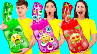 Bottle Candy Jelly Challenge | Funny Moments by MeMeMe Challenge