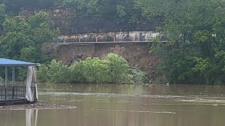 Heavy rain damages roads and floods campgrounds in the Branson, Mo., area