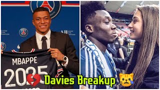 💔Mbappe കാരണം Davies ന്റെ Breakup 😿🤭  #shorts