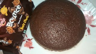 Bounce Biscuit Cake Recipe in Hindi | Eggless Yummy Bounce Biscuit Cake Without Oven in Kadai