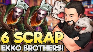 6 Scrap - Double the Ekko, Double the Fun!! | TFT Into the Arcane | Teamfight Tactics