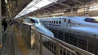 N700系8000番台(R10編成)「みずほ605号」鹿児島中央行き　JR新大阪駅にて　その13