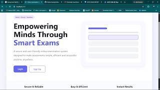 OIBSIP Java Development Task 4 - Online Examination System