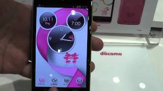 「Disney Mobile on docomo N-03E」 実機をチェック