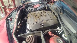 Chevrolet LFX 3.6L V6 24 Valve  Gas Regular Unleaded motor sound of 2013 Camaro Lt 2G1FC1E30D9194...