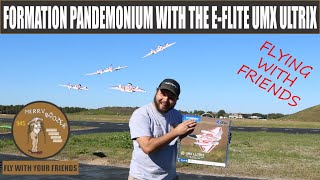 E-Flite UMX Ultrix BNF Formation Pandemonium