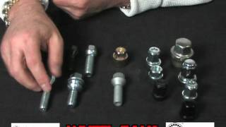 Different Kinds of Lug Bolts and Lug Nuts Otis Inc LA \u0026 RAD USA Direct's WHEEL TALK