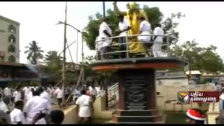 ADMK workers on a rampage