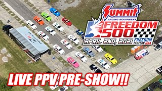 FREEDOM 500 LIVE PRE-SHOW!!! (Baldeagle.com For FULL SHOW!)