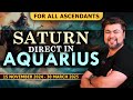 For All Ascendants | Saturn Direct in Aquarius | 15 November 2024 - 30 March 2025 | Punneit