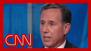 "No elected Republican will stand behind Trump's statement": Santorum weighs in on Trump briefing