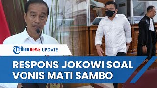 Respons Jokowi atas Vonis Mati yang Dijatuhkan kepada Ferdy Sambo: Harus Hormati