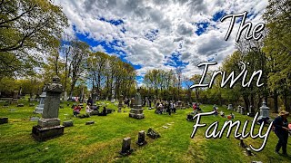 The Irwin Family- This simple headstone led the GraveGeeks community down a WILD rabbit hole.