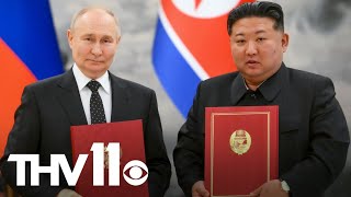 Russia and North Korea agree to help each other in the event of war