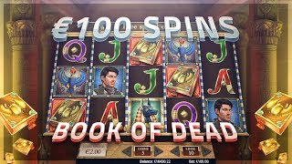 BOOK OF DEAD BONUS = 100€ SPINS