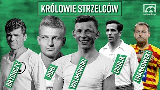 Królowie strzelców Ekstraklasy! Pohl, Brychczy, Cieślik, Wilimowski, Frankowski i inni!