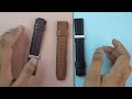 সব গুলো leather smart watch straps এক সাথে original silicon straps under 400 taka review plaza