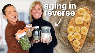 What My Mom Eats To Stay Healthy and Fit After Menopause (Plant-Based Diet Staples!)