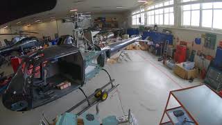 REBUILD TIME LAPSE  - Swedcopter 901 (SE-JVP), an AS350 helicopter