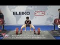 World OPEN Record Deadlift with 307.5 kg by Tuan Hien Tran CAN in 66kg JUNIOR class