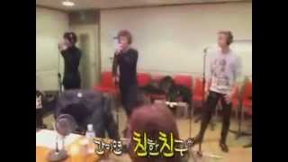 MBLAQ Thunder's voice cracked up and MBLAQ laugh forever