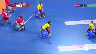Brazil vs Chile | 1st IHF Four-a-Side Wheelchair Handball World Championship main round