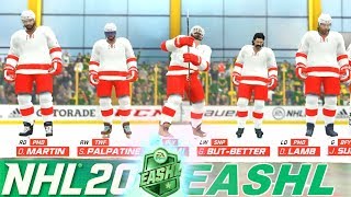 SCOUTING NEW PLAYERS - NHL 20 - EASHL ep. 1