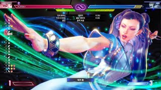 Street Fighter 6 - Open Beta_춘리 콤보 연습