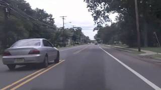 Dangerous New Jersey Driver Illegal Passing