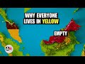 Why 85% of Malaysia is Empty