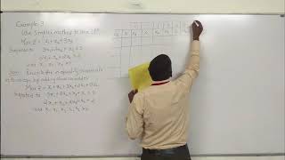 OR SIMPLEx METHOD EXAMPLE 4 PART 1