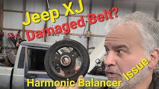 How to change Harmonic Balancer Jeep 4.0 #jeepxj