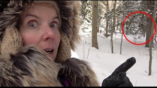 Snowshoe Hike in the Woods Turns Dangerous