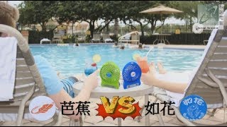 【芭蕉扇】VS【如花扇】USB FAN