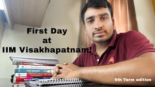 My First Day at IIM Visakhapatnam | Life at IIM | IIM Visakhapatnam