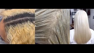 Getting your hair White Platinum Blonde is EASY!