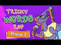 The Tricky Words Song - Phase 3 Phonics (Part 1)! | Twinkl Kids Tv