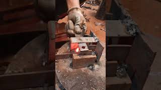 Wall clamp for 42 mm pipe holder.@Jimmy.org007 #youtube #welding #stickwelding