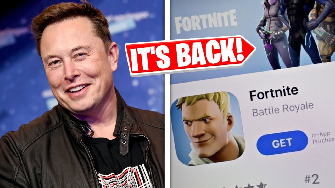 ELON MUSK JUST SAID THIS ABOUT FORTNITE MOBILE RETURNING! - YouTube