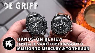 MoonSwatch OR BUST! Hands-on Swatch x Omega Moonswatch and Comparison With The Omega Speedmaster