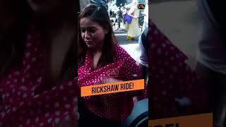 Manisha Rani Enjoys Rickshaw Ride! | #shorts #manisharani  @tellymasala