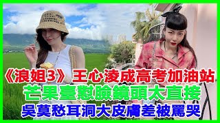 《破浪》王心淩成為高考指定代言人，那英給賢讓位，芒果臺懟臉鏡頭太直接，吳莫愁耳洞大皮膚差被罵哭！！#王心凌#於文文#那英#寧靜#那英