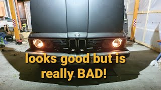 Bmw E23 745i project car! Electrical problem found! This might be really bad? P1