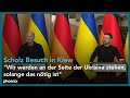 Bundeskanzler in Ukraine: Scholz mit Präsident Selenskyj zu seinem Besuch in der Ukraine | 02.12.24