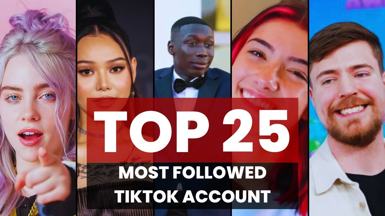 Most Followed TikTok Accounts L #tiktok #tiktokcelebrity - YouTube